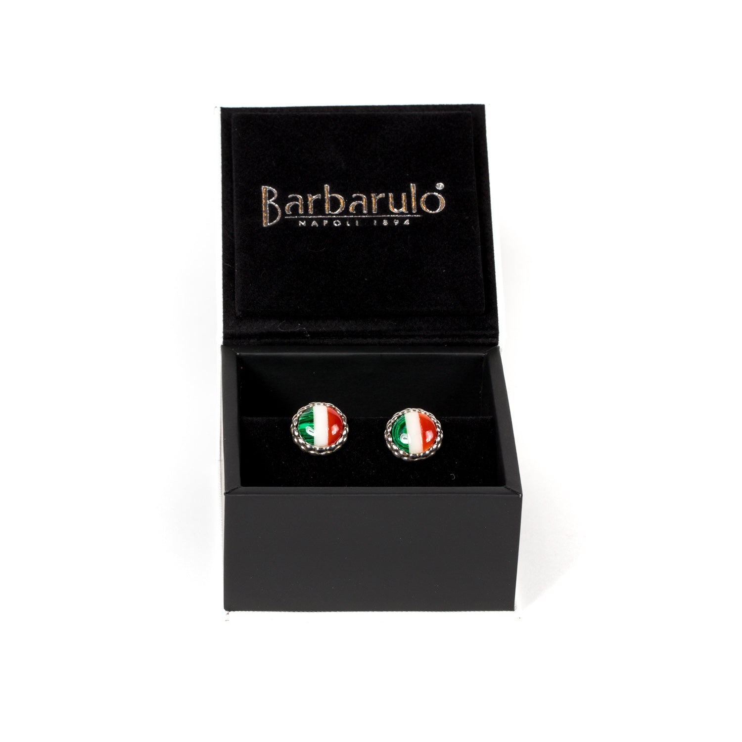 Cufflinks "Le Royal Italy" made of Sterling Silver - purely handmade